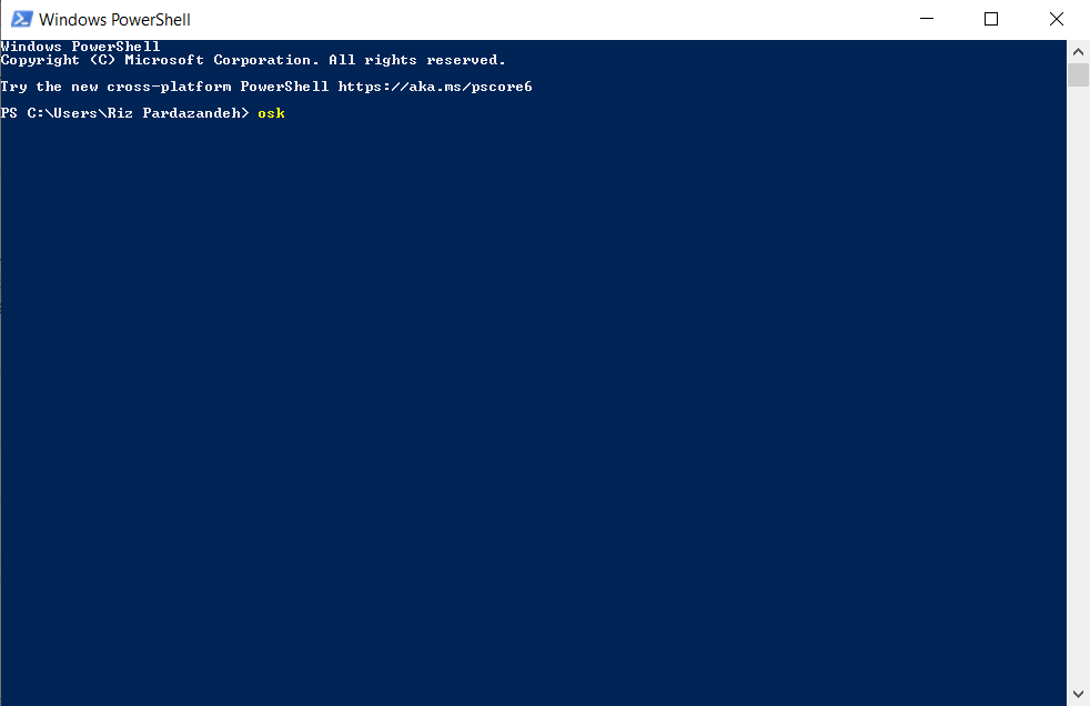 powershell